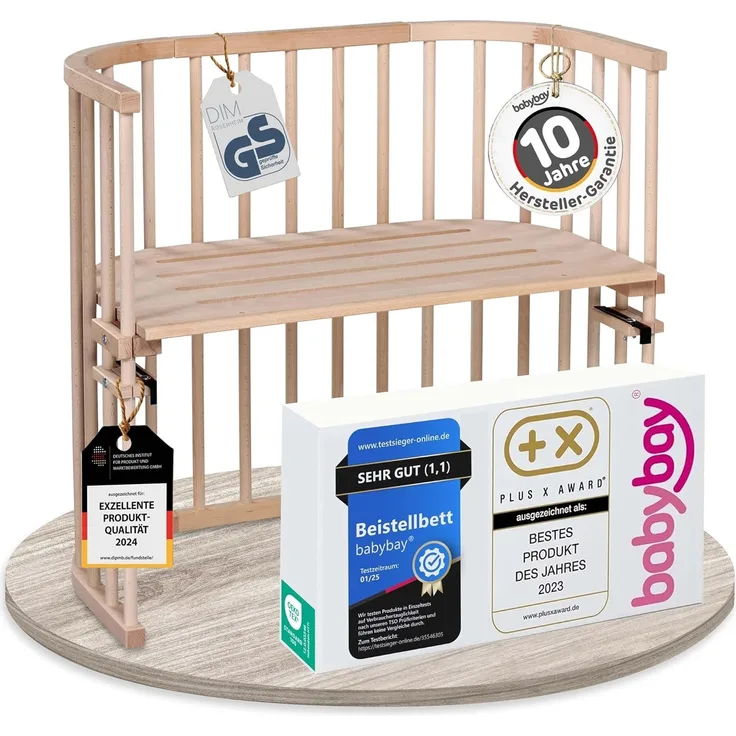 Babybay 'Original' Beistellbett natur unbehandelt
