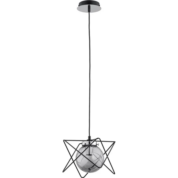 Hängelampe Alfa Sagito 60753 1x40W E14 schwarz/chrom