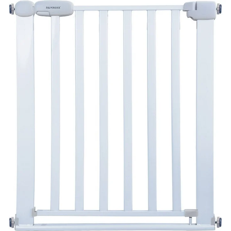 Absperrgitter Treppenschutzgitter weiß für 75-85cm Durchgang 77cm Hoch – Bild 1