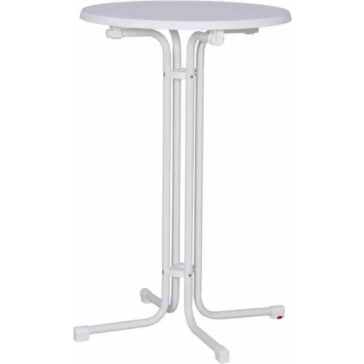 MFG 1602217 Stehbiertisch Ø 70x110 cm, weiß ***NEU***