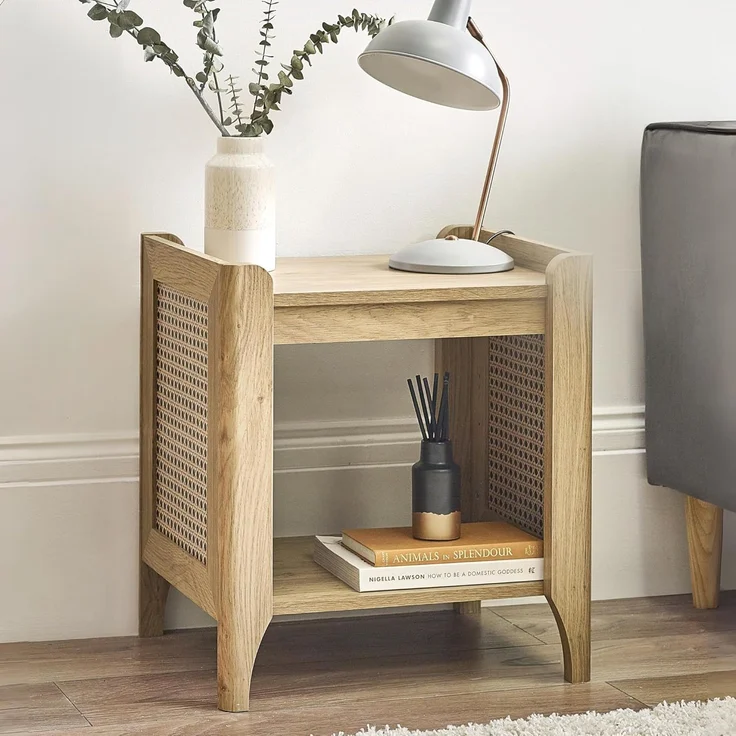 Julian Bowen Sydney Lampentisch mit abnehmbarem Regal – Bild 7