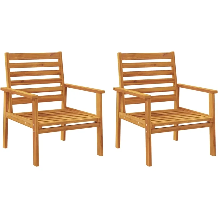 vidaXL 4-tlg. Garten-Lounge-Set Massivholz Akazie 3211794 – Bild 3