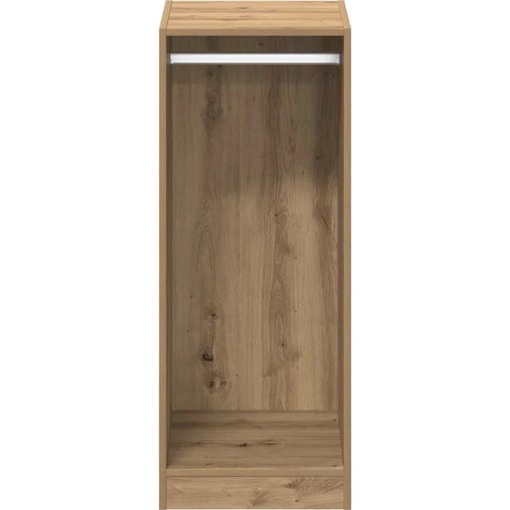 vidaXL Kleiderschrank mit Regal Artisan-Eiche 41 x 48 x 102 cm 879646 – Bild 4