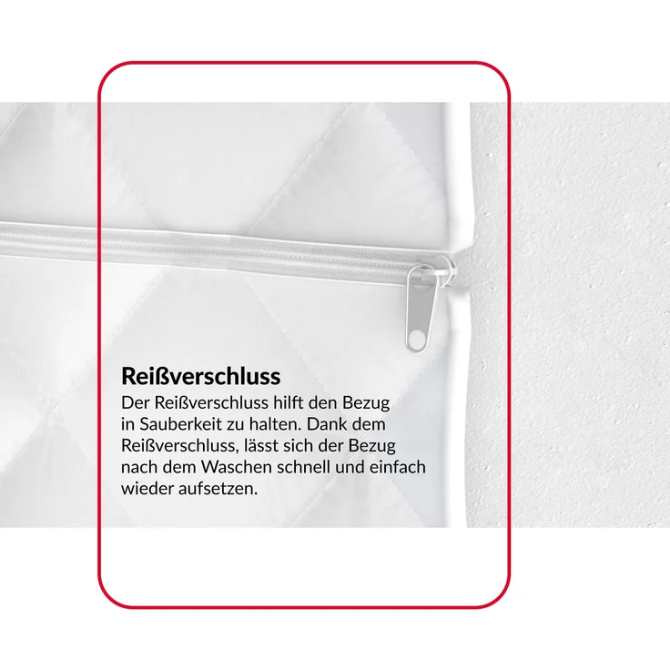 Matratze DREAM 90x190 cm Kaltschaum H2 H3 LATEX 11 cm Dino Bezug – Bild 8