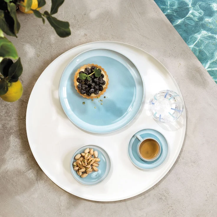 like. by Villeroy & Boch Perlemor Aqua Einsteiger-Set 8-teilig – Bild 6