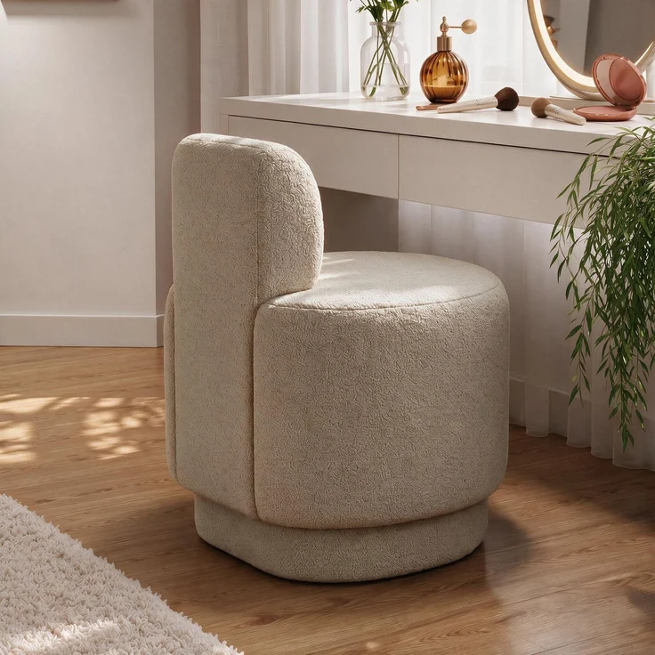 Hanah Home 'Guess - Latte' Ohrensessel, Latte, 51 x 63 x 63 cm – Bild 3