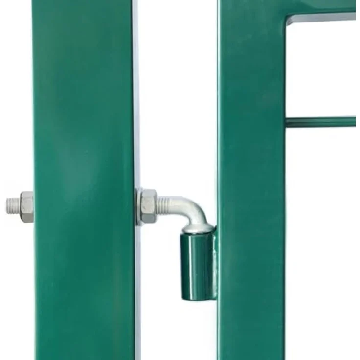 HOME DELUXE Gartentor für Doppelstabmattenzaun PORTARIUS - 200 cm Grün – Bild 5