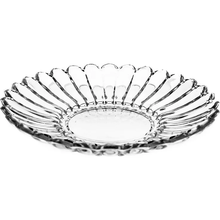 La Fiore Glasschalen mit Unterteller - 12-teiliges Set in Lotus Design – Bild 3