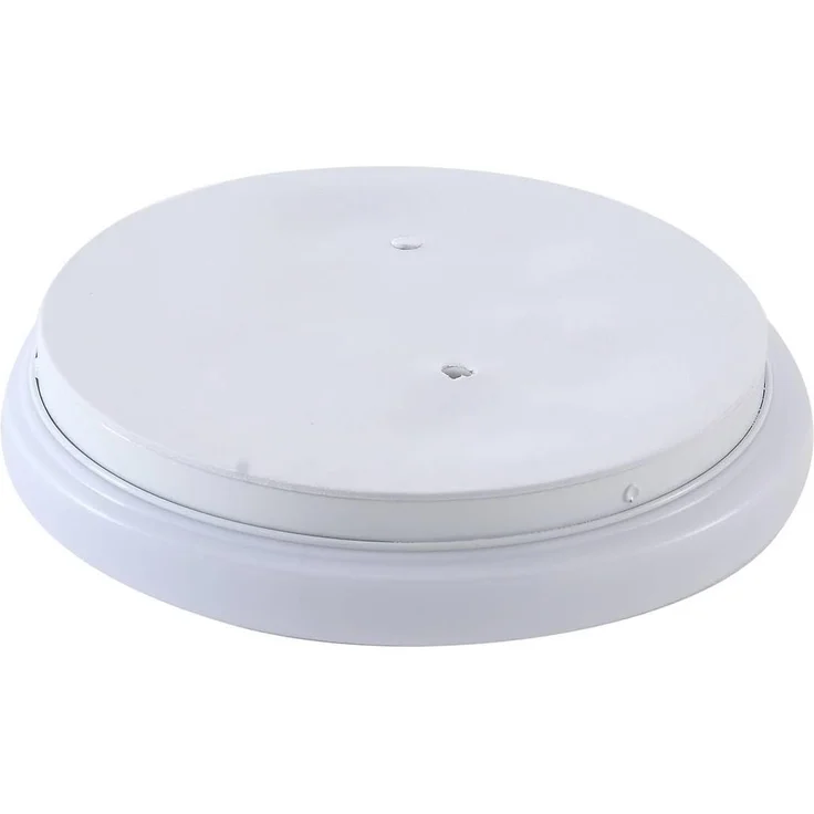 Lindby Außen-Deckenleuchte Kirkola, LED, Kunststoff Weiß warmweiß IP44mit Bewegungsmelder, LED 11 W gesamt, warmweiß – Bild 7