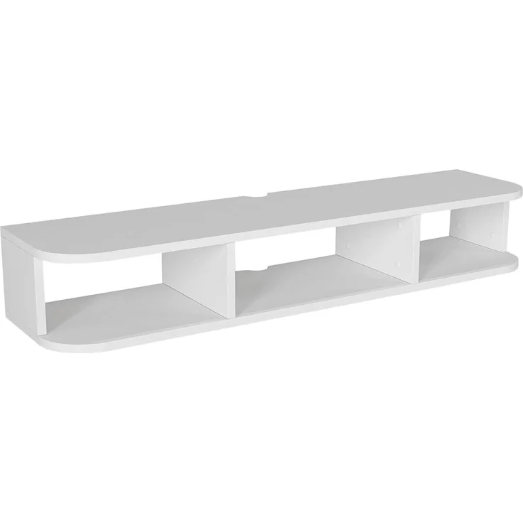 TV-Lowboard hängend Oundsvas 120x30x19 cm Weiß [en. casa] – Bild 7