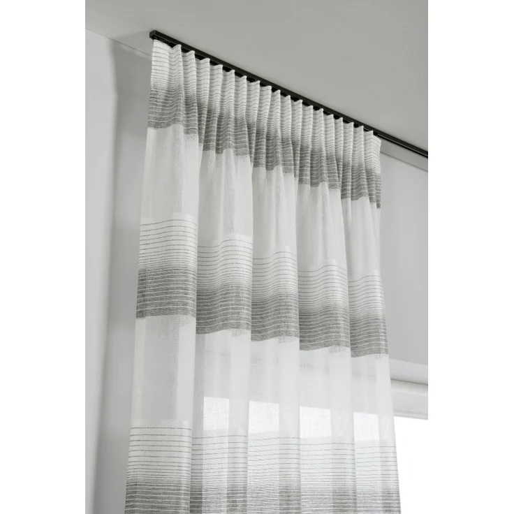 Gardinia Vorhangschienen-Set Lucy 1-läufig schwarz-matt 230 cm – Bild 3