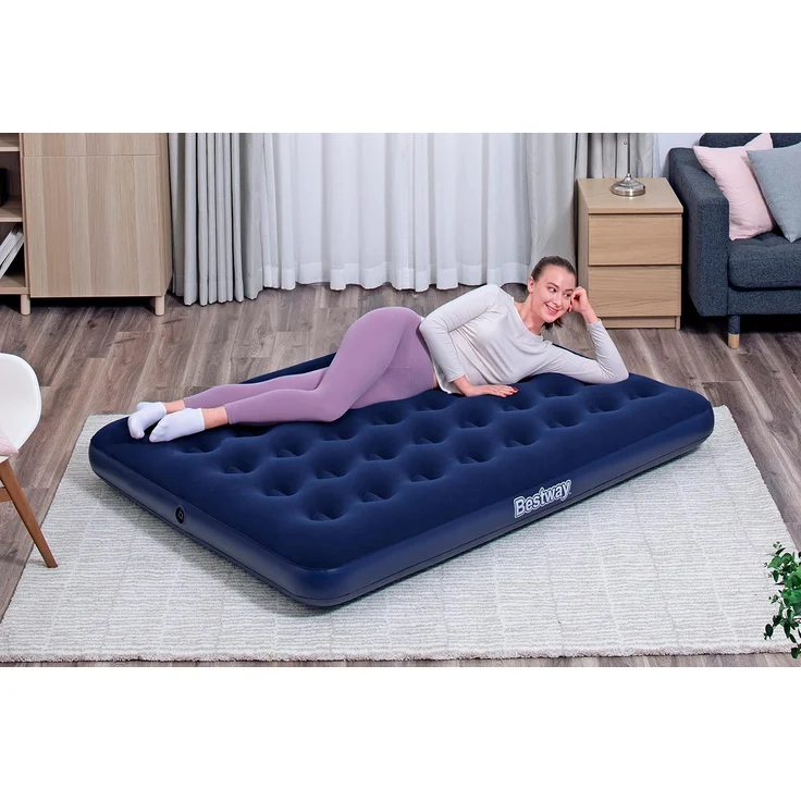 Doppelluftbett mit externer Elektropumpe 191 x 137 x 22 cm – Bild 3