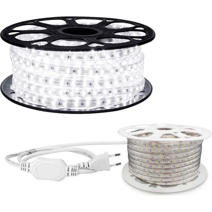 5m Kaltweiss LED Strip Streifen 60x 5050 SMD pro meter - IP65 für innen und Außen – Bild 5