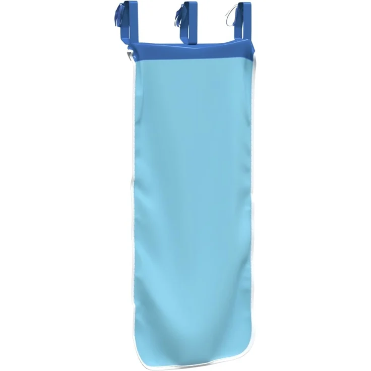 vidaXL Vorhänge für Hochbett mit Turm Blau Polyester 835923 – Bild 9