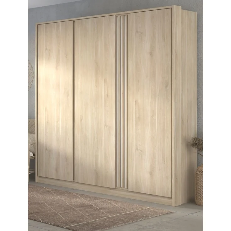 Parisot Kleiderschrank Escale in Eiche 185 x 203 cm – Bild 1