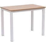 HappyHome Computertisch Arbeitstisch BürotischComputertisch Esstisch Tisch Bürotisch Holz weiß