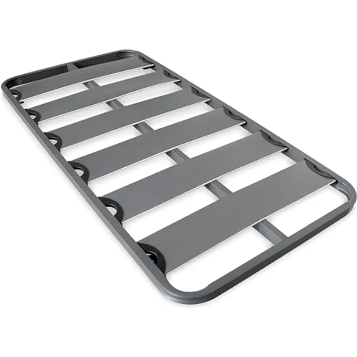 Homey Verstärkter Lattenrost mit breiten Lamellen, geräuschhemmend, Struktur 40x30 mm, ohne Beine, stark und robust, 105x200 cm – Bild 2