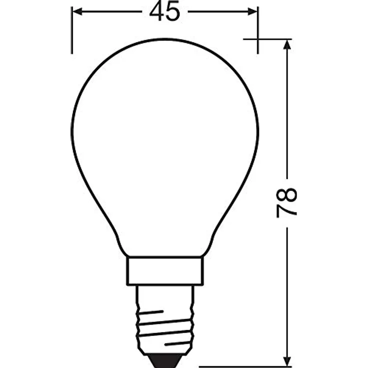 Osram E14 LED-Leuchtmittel Tropfenform, 5,5 W, 806 lm, 2.700 K, smokeyfarbend, 15.000 Stunden Lebensdauer – Bild 11