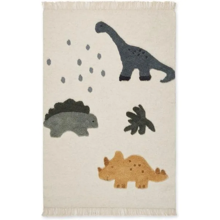 Liewood Bent Teppich, 120 x 80 cm Dino mix