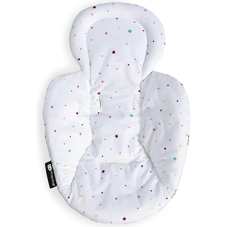 4moms Special Edition: Neugeboreneneinsatz für Babyschaukel, Babywippe, mamaRoo, rockaRoo, beidseitig bedruckt, soft, Little Rainbow – Bild 2