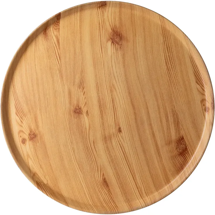 TIMBER Holz Tablett Edelstahl – Bild 2
