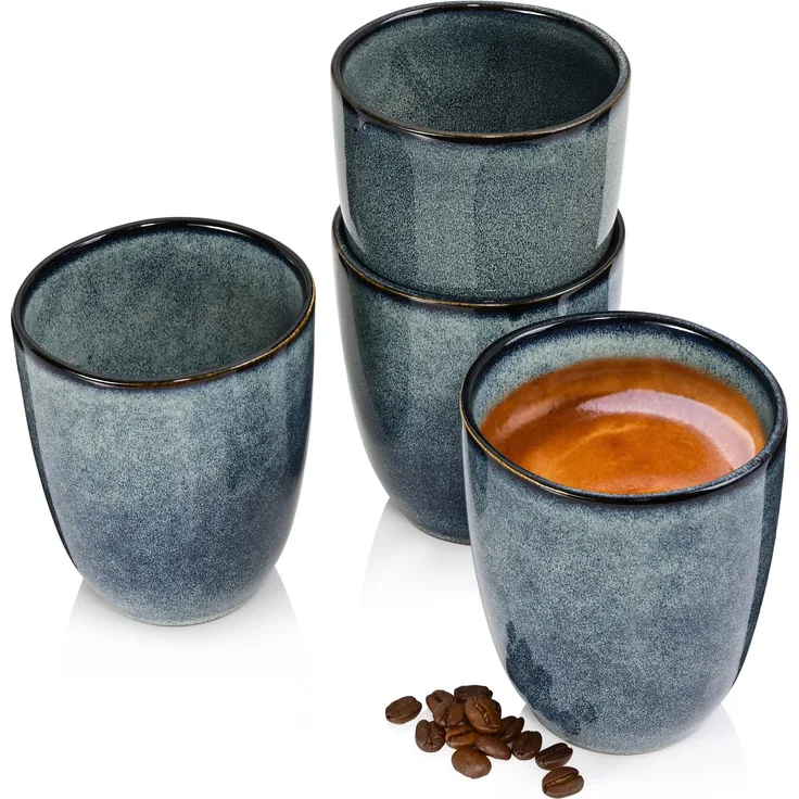 Sänger Kaffeebecher ohne Henkel Set Darwin 4 teilig (300ml)