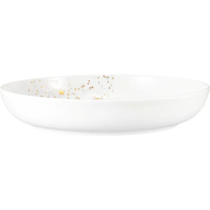 Seltmann Weiden Schüssel Liberty - Golden Stars, Porzellan, (1-tlg), Foodbowl 28 cm