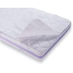 Träumeland 'Airsafe 3D' Nässeschutzauflage, mit 3D-Luftpolster zur verbesserten Luftzirkulation, Baumwolle, Weiß, 120x200 cm