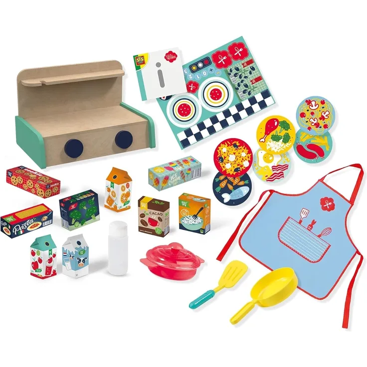 SES Creative Petits Pretenders Mega Küchen Set Küche und Essen 3 Jahr(e)