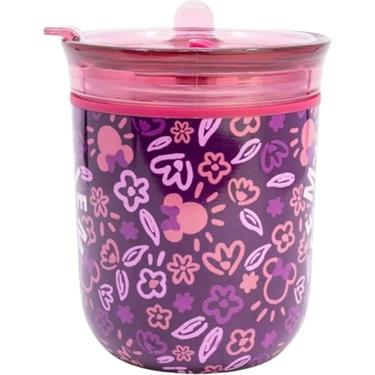 Disney Minnie Mouse Signature To Go Tasse 470 ml mit Schiebedeckel für Alltag und Büro – Bild 2