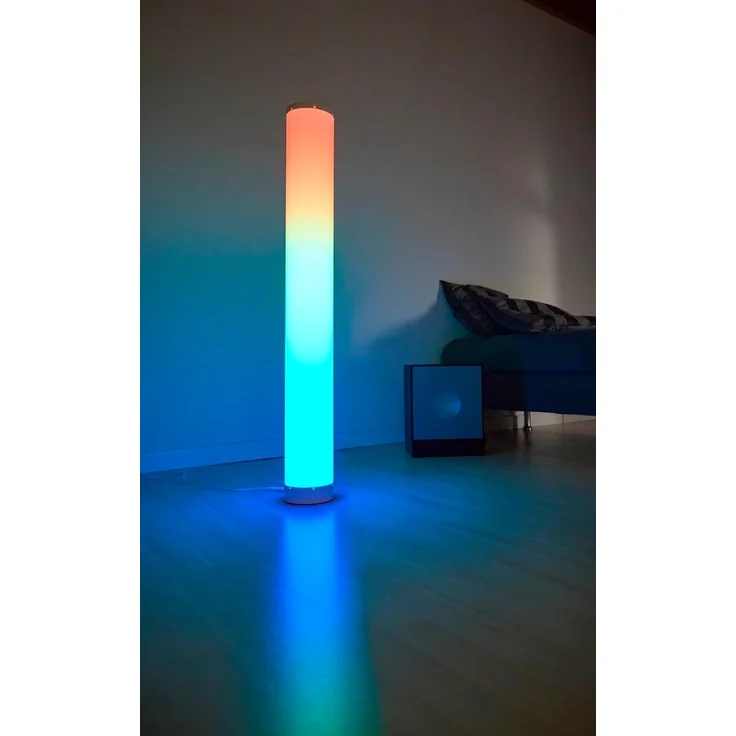 Northpoint LED Stehlampe Lichtsäule warmweiß RGB Fernbedienung Soundsensor Lichtmodi dimmbar – Bild 8