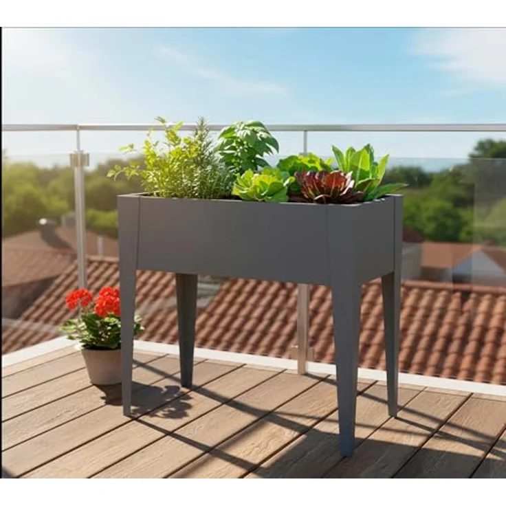 Westmann Vedura S | Metall Balkon Hochbeet | – Bild 3
