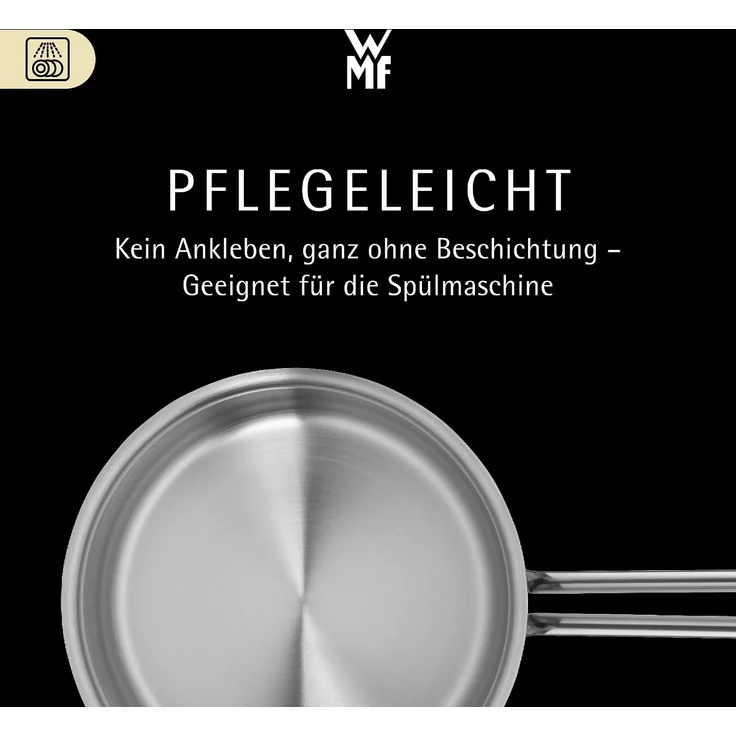 WMF 'Provence Plus' Topfset mit Glasdeckel, 5-teilig, unbeschichtet, Cromargan Edelstahl poliert, Ø 16 / 20 / 24 cm – Bild 4