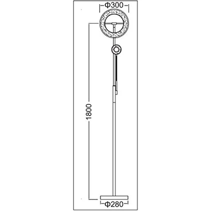 TRANGO LED Stehlampe, Touchdimmer & Stufenlos dimmbar, 1515 LED Stehlampe 2-flammig mit LED Modulen Serie *MOTHER-SON* I 24 Watt stufenlos dimmbar I satiniertes Glas Lampenschirm I Höhe ca. 1800mm schwenkbar & drehbar, modern & chic Stehleuchte – Bild 2