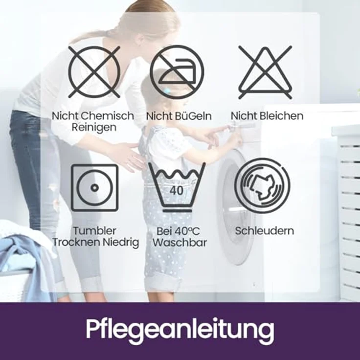 DEXI Badezimmerteppich rutschfest Badematte 40x60 cm,Badteppich Saugfähig Weich Maschinenwaschbar für Badezimmer,Beige – Bild 10