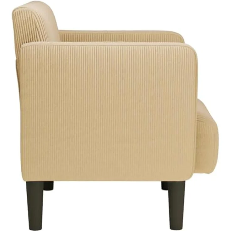 vidaXL Sessel mit Armlehnen Graugrün 54 cm Cordstoff 4100519 – Bild 7