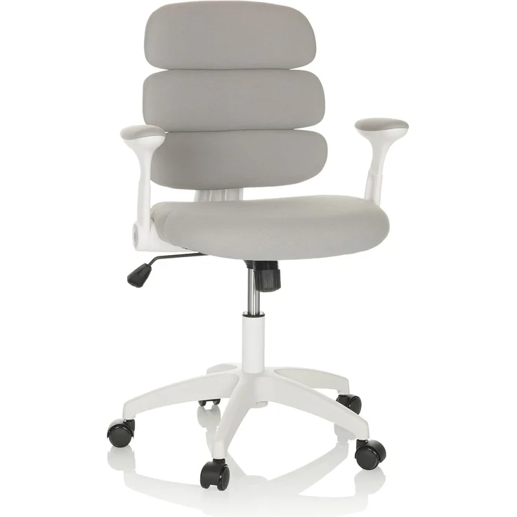 hjh OFFICE Kinderdrehstuhl Kid ERGOLINO W Kinderstuhl mit ergonomischer Rückenlehne, Grau, 736428 – Bild 1