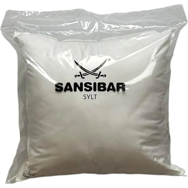 Kuschelkissen SANSIBAR BL 50x50 cm weiß – Bild 3