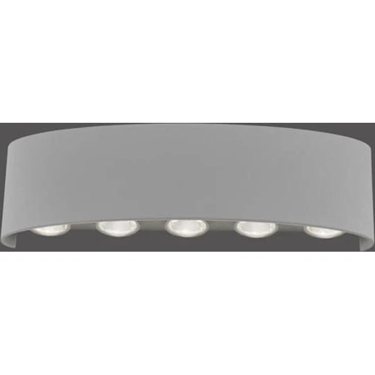 Paul Neuhaus 9489-21 CARLO Wandleuchte silber IP54 groß – Bild 2