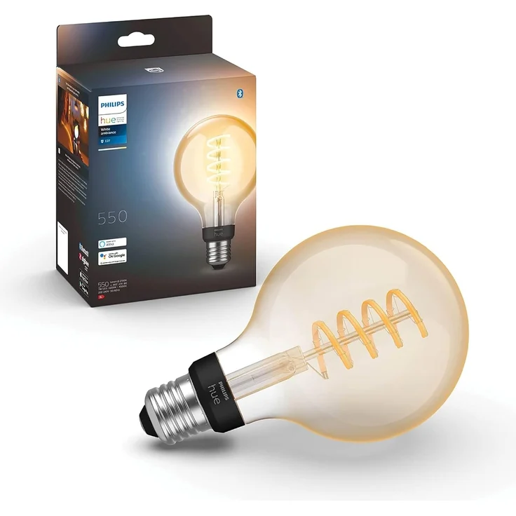 Philips Hue G93 E27 Globe mit Glühfaden – Bild 1