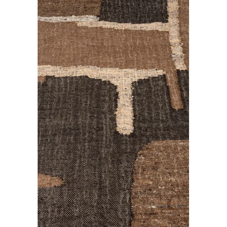 Teppich Briton 200x300 cm in Braun, Dutchbone aus Wolle, handgewebt – Bild 4