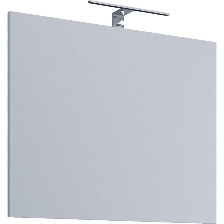 VCB2 Bad Spiegel 80cm Bad Möbel Wandspiegel Badezimmer weiß Möbel Badspiegel