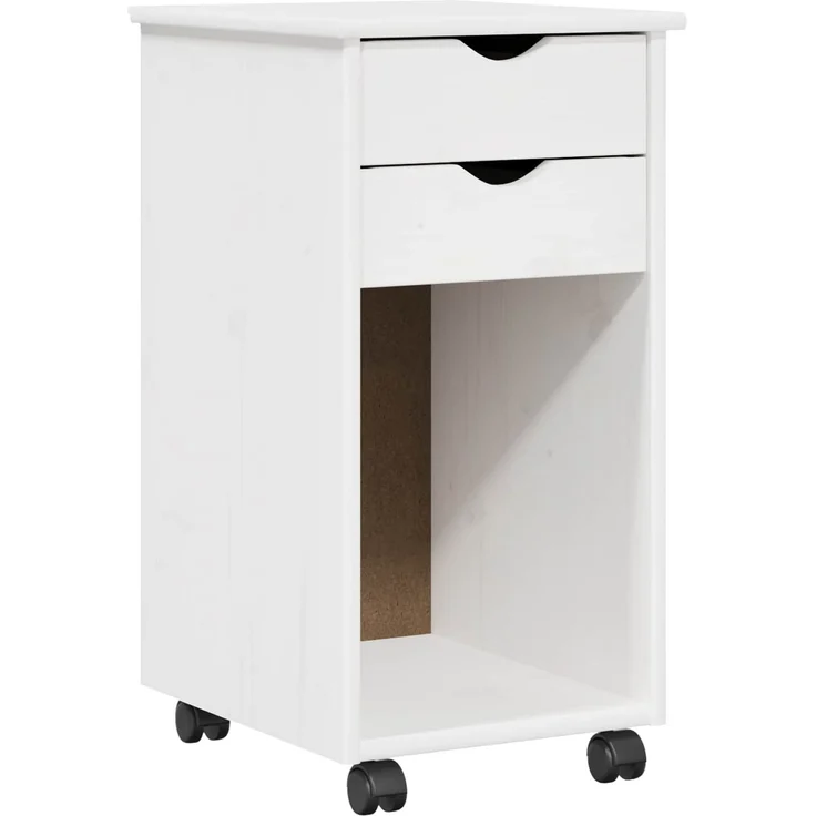 vidaXL Schreibtischschrank-Set MOSS 2 stk. Weiß 112 x 50 x 75 cm 3438776 – Bild 3