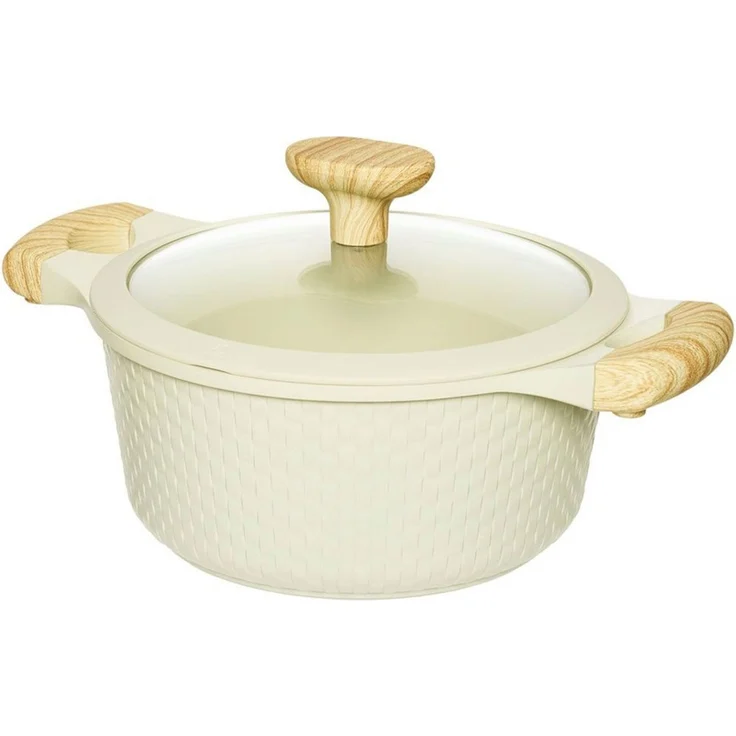 RESTO Kitchenware Bratentopf Ran, Kochtopf antihaftbeschichtet und spülmaschinenfest, Aluminiumguss (2-tlg), Geeignet für alle Herdarten, auch Induktion, im Geschenkkarton – Bild 1