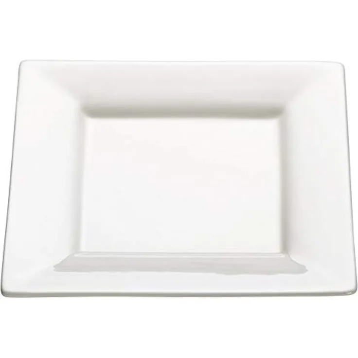 Maxwell & Williams Teller 18,5 cm SQUARE eckig, mit Rand, Porzellan, AA0921