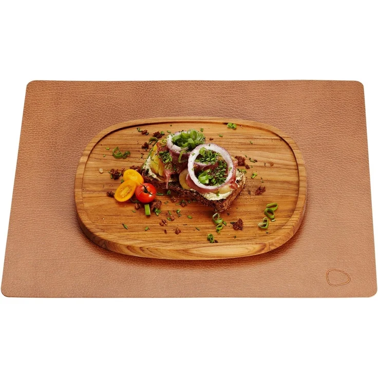 LIND DNA Table Mat Square L 35x45 cm Nupo Anthracite – Bild 5
