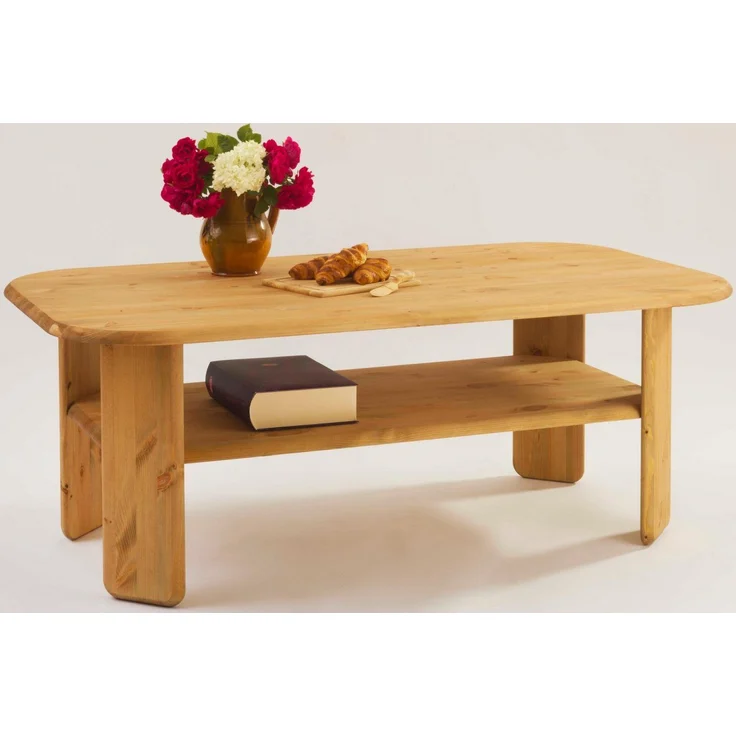 Home affaire Couchtisch Jayden 1, Breite 139 cm, aus massivem Kiefernholz – Bild 1