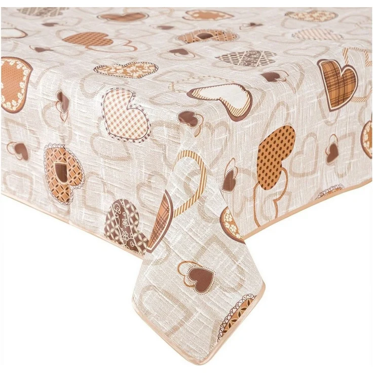 texpot Tischdecke Wachstuch Herzen abwischbar Wachstuchtischdecke (1-tlg) – Bild 2