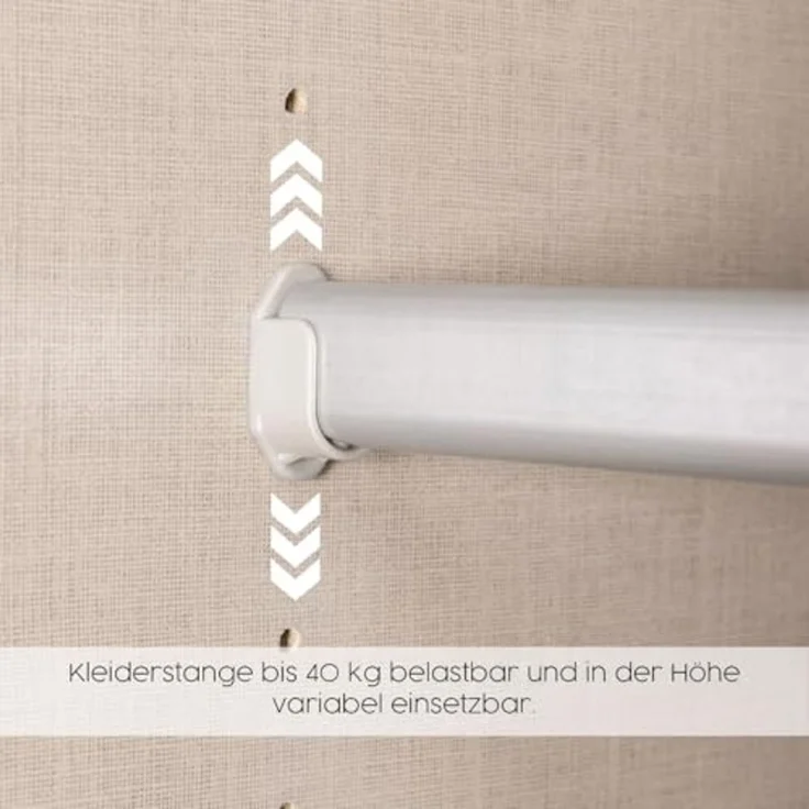 rauch Zubehör, Kleiderstange, für Kleiderschränke von rauch mit einer Elementbreite von 93 cm – Bild 6