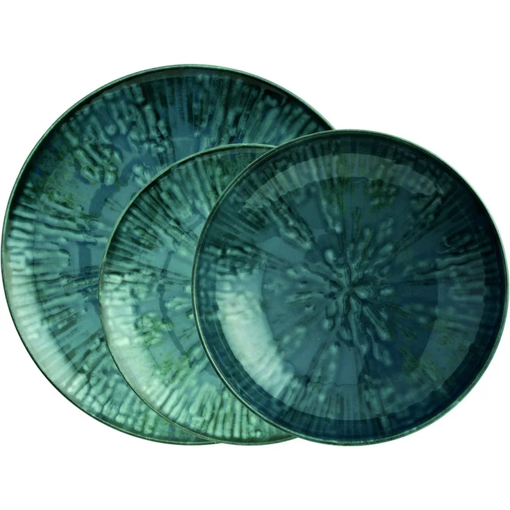 Rosenthal Tafelservice Arthur Krupp Fusion Blue Tafelset 12tlg, Porzellan – Bild 1